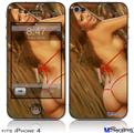 iPhone 4 Decal Style Vinyl Skin - Joselyn Reyes 009 Thong Bikini (DOES NOT fit newer iPhone 4S)