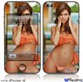 iPhone 4 Decal Style Vinyl Skin - Joselyn Reyes 008 (DOES NOT fit newer iPhone 4S)