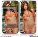 iPhone 4 Decal Style Vinyl Skin - Joselyn Reyes 007 (DOES NOT fit newer iPhone 4S)