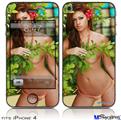 iPhone 4 Decal Style Vinyl Skin - Joselyn Reyes 0010 (DOES NOT fit newer iPhone 4S)