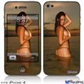 iPhone 4 Decal Style Vinyl Skin - Joselyn Reyes 004  (DOES NOT fit newer iPhone 4S)