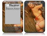 Joselyn Reyes 009 Thong Bikini - Decal Style Skin fits Amazon Kindle 3 Keyboard (with 6 inch display)