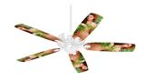 Joselyn Reyes 0010 - Ceiling Fan Skin Kit fits most 42 inch fans (FAN and BLADES SOLD SEPARATELY)