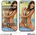 iPhone 4S Decal Style Vinyl Skin - Joselyn Reyes 002